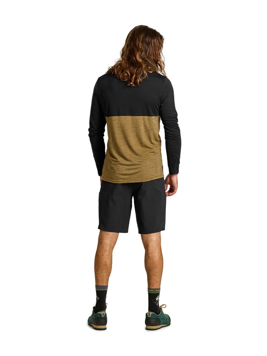 Ortovox 150 Merino Cool Logo LS M, black raven - Bild 5