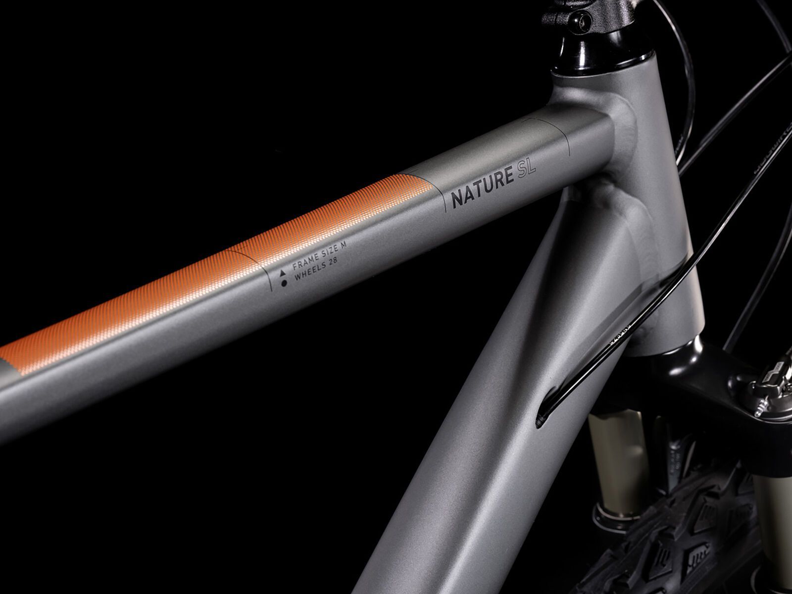 Cube Nature SL, flashgrey´n´orange - Bild 2