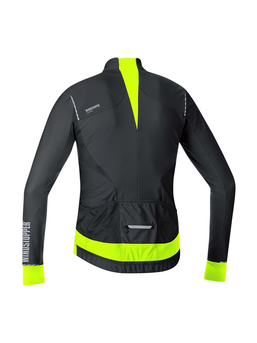 Gore Bike Wear Oxygen Windstopper Trikot Lang, black neon yellow - Bild 2