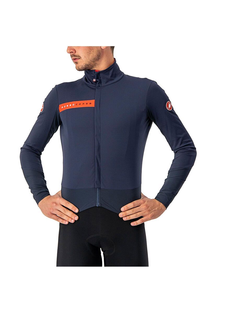 Castelli Beta RoS Jacket, savile blue/red - Bild 6