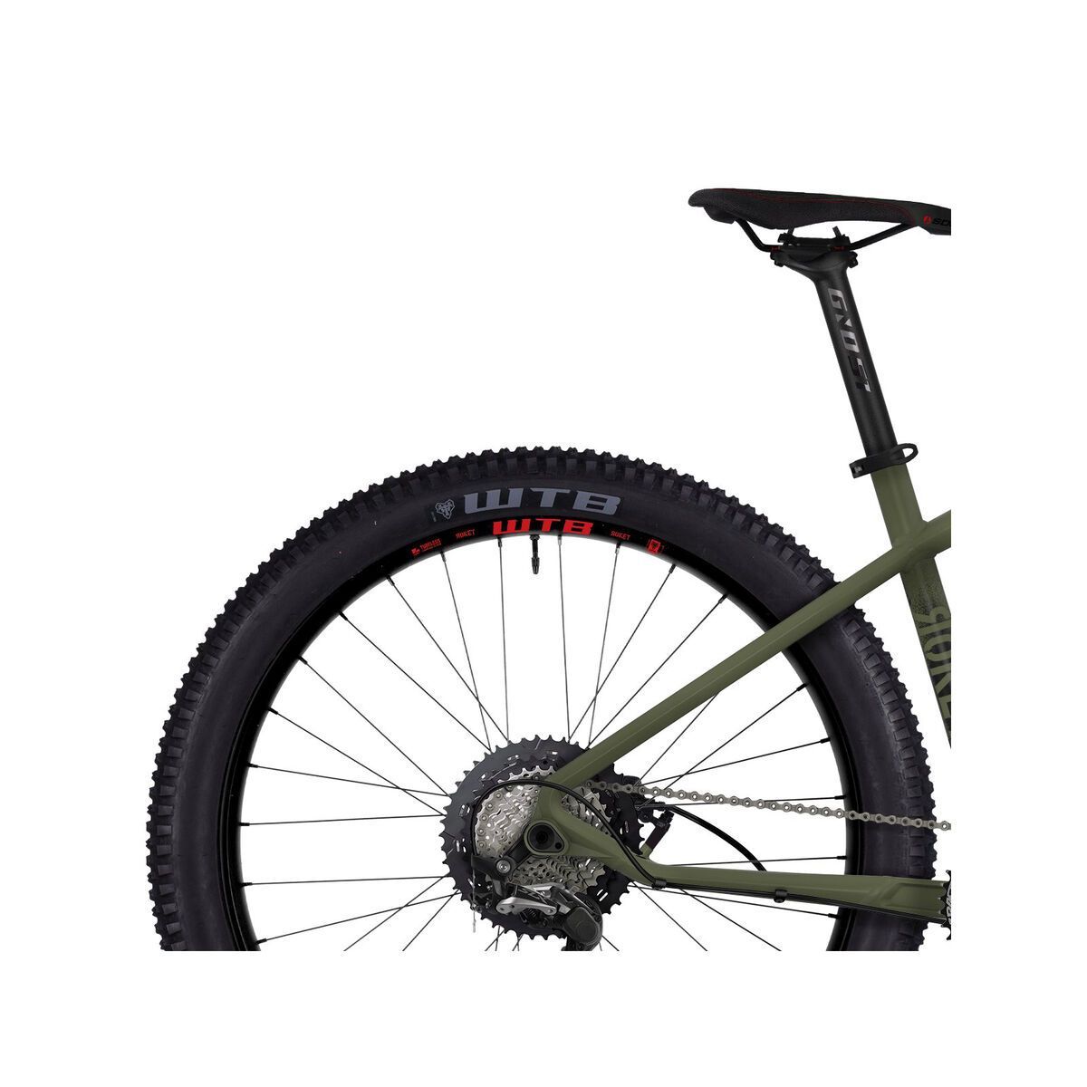 Ghost Roket 5.7+ AL, army green/night black/riot red - Bild 6