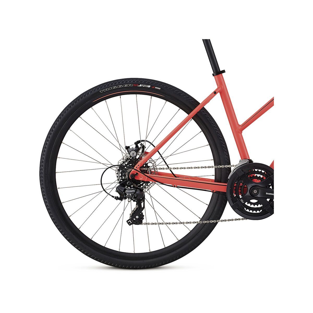 Specialized Ariel Mechanical Disc Step-Through, acid red/limon/tarmac black reflective - Bild 6
