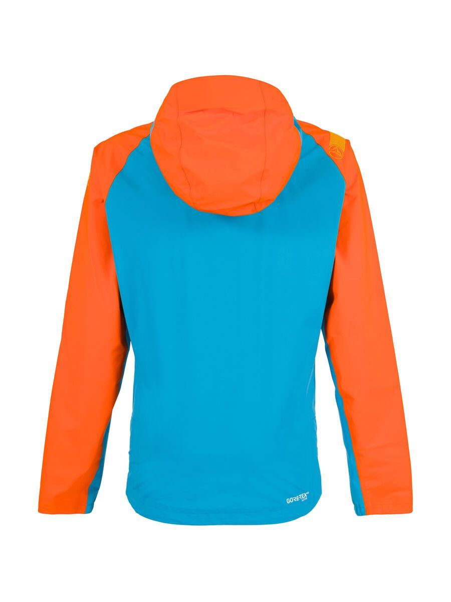 La Sportiva Zagros Gore-Tex Jacket M, pumpkin/tropic blue - Bild 2