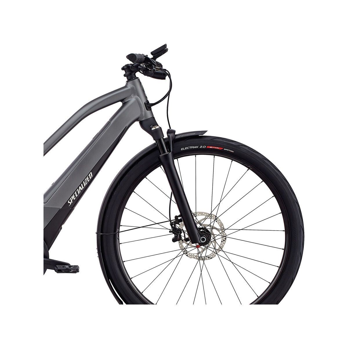 Specialized Women's Turbo Vado 6.0, satin charcoal/black/chrome - Bild 7