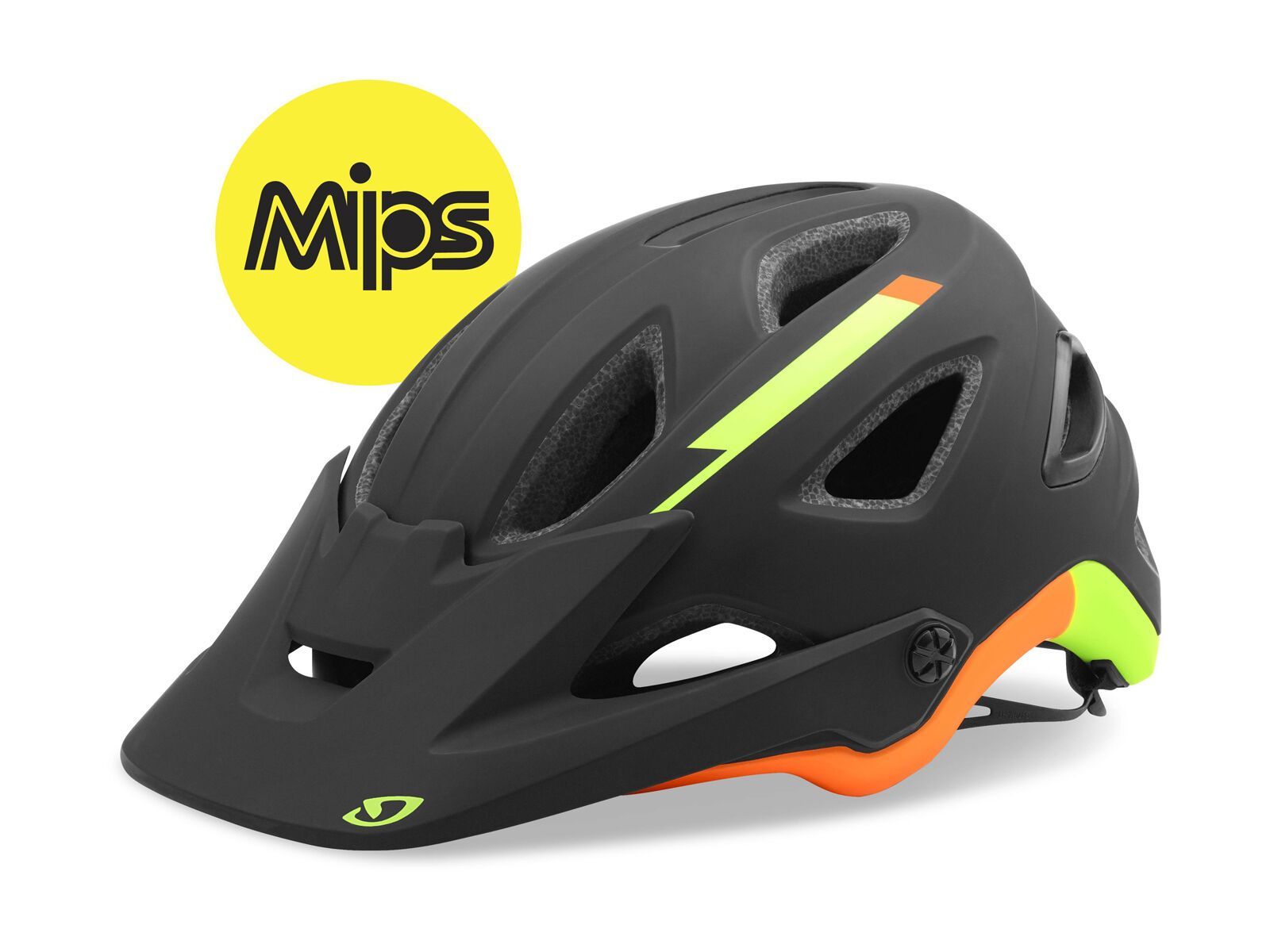 Giro Montaro MIPS, black lime flame - Bild 1