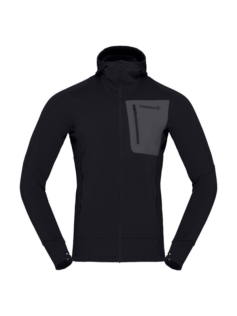 Norrona falketind Power Grid Hood M's, caviar - Bild 1