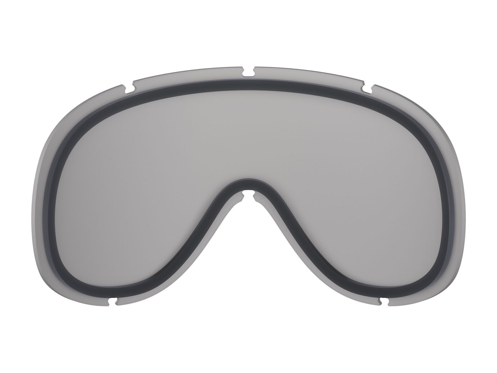 POC Retina/Retina Race Lens, Clarity Universal / Partly Sunny Grey - Bild 2