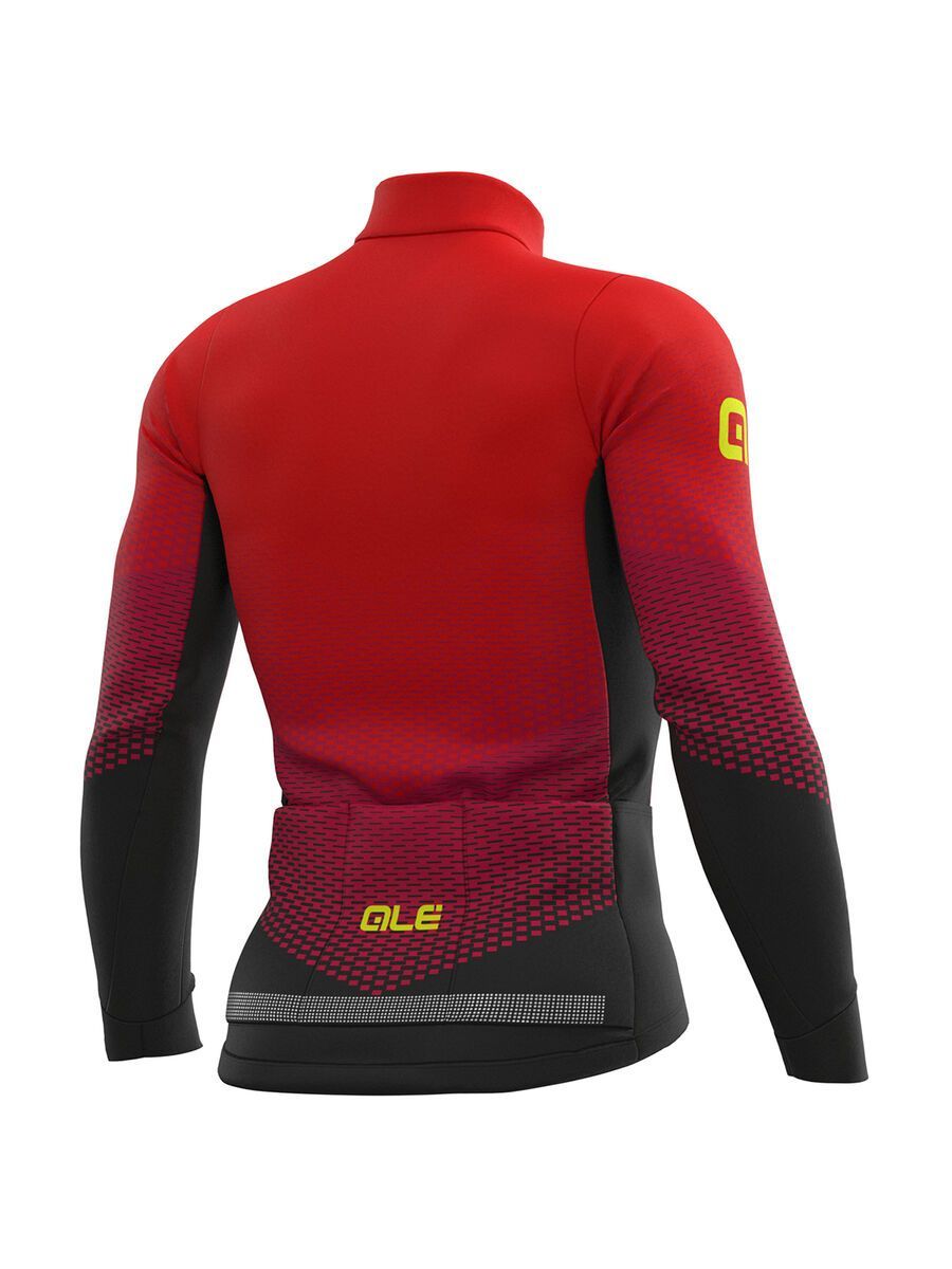 Ale Delta Micro Jersey, nero-bordeaux-rosso/black-bord-red - Bild 2