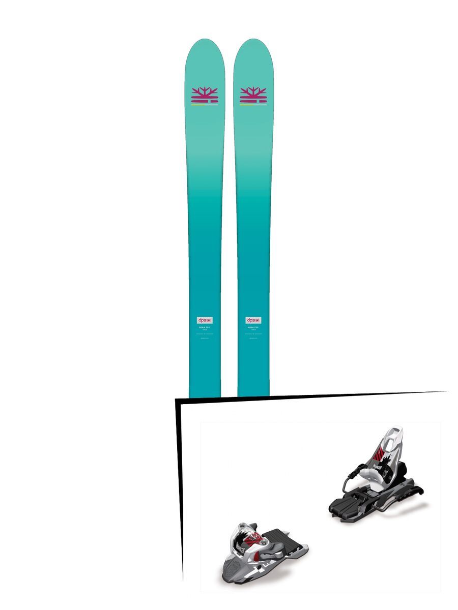 Set: DPS Skis Nina F99 Foundation 2018 + Marker Free Ten - Bild 1