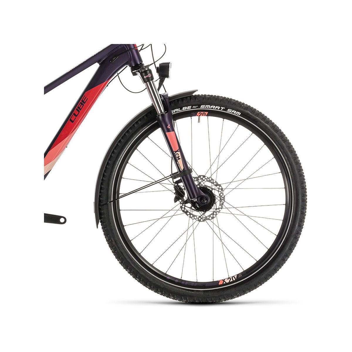 Cube Access WS Pro Allroad 27.5, aubergine´n´rose - Bild 2