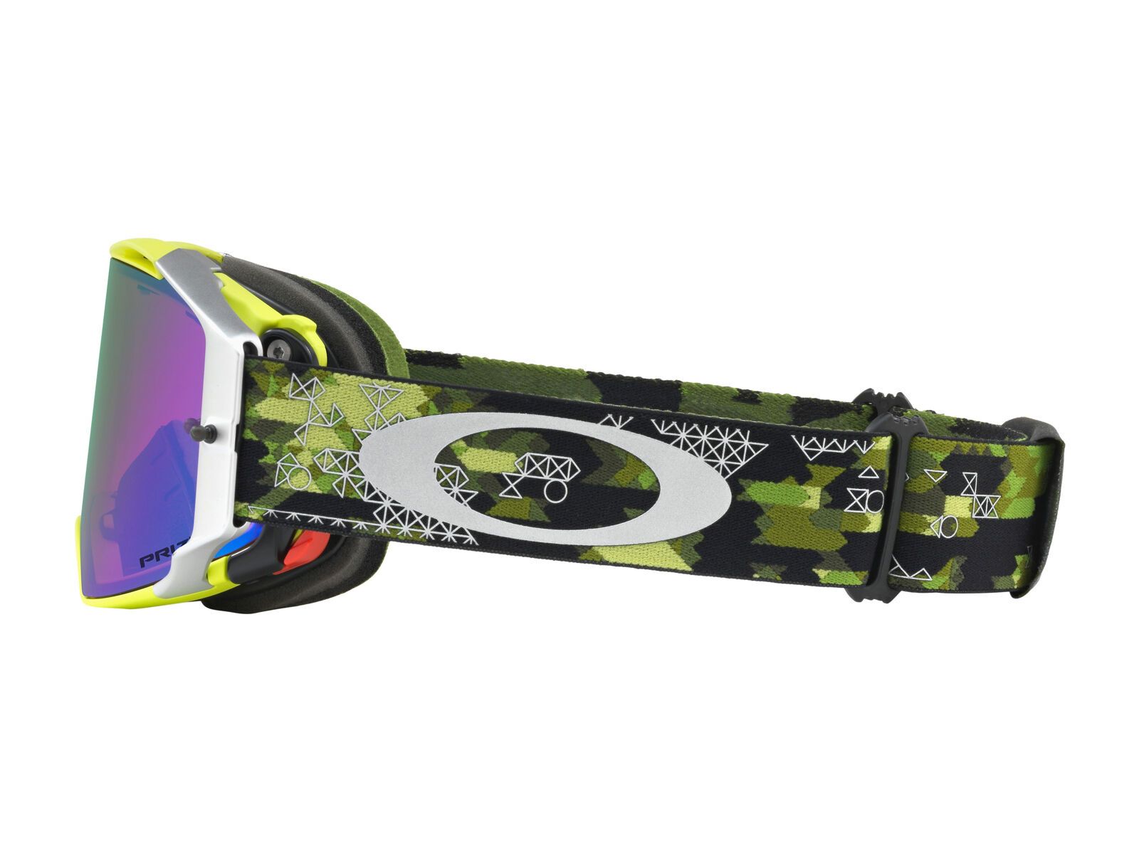 Oakley Airbrake MX Prizm Eli Tomac Signature Series, tomac sig military digi/Lens: prizm mx jade iridium - Bild 2