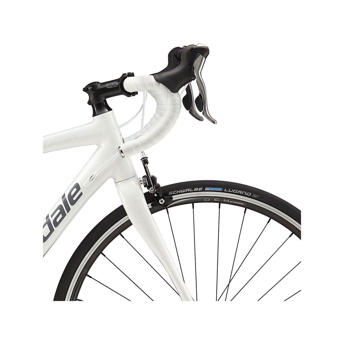 Cannondale Synapse Womens Tiagra, magnesium white with super sparkle silver, super sparkle grey and transparent pe - Bild 5