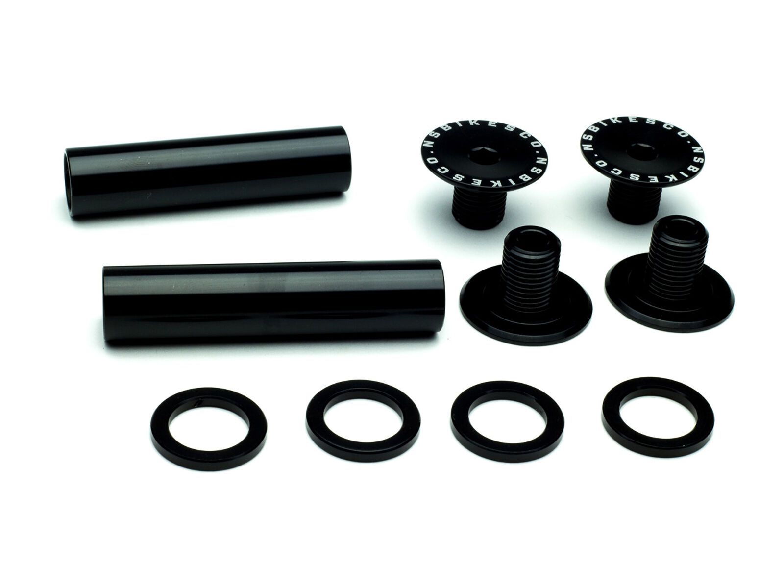 NS Bikes Soda/Soda Slope Rocker Link Kit, silver - Bild 1