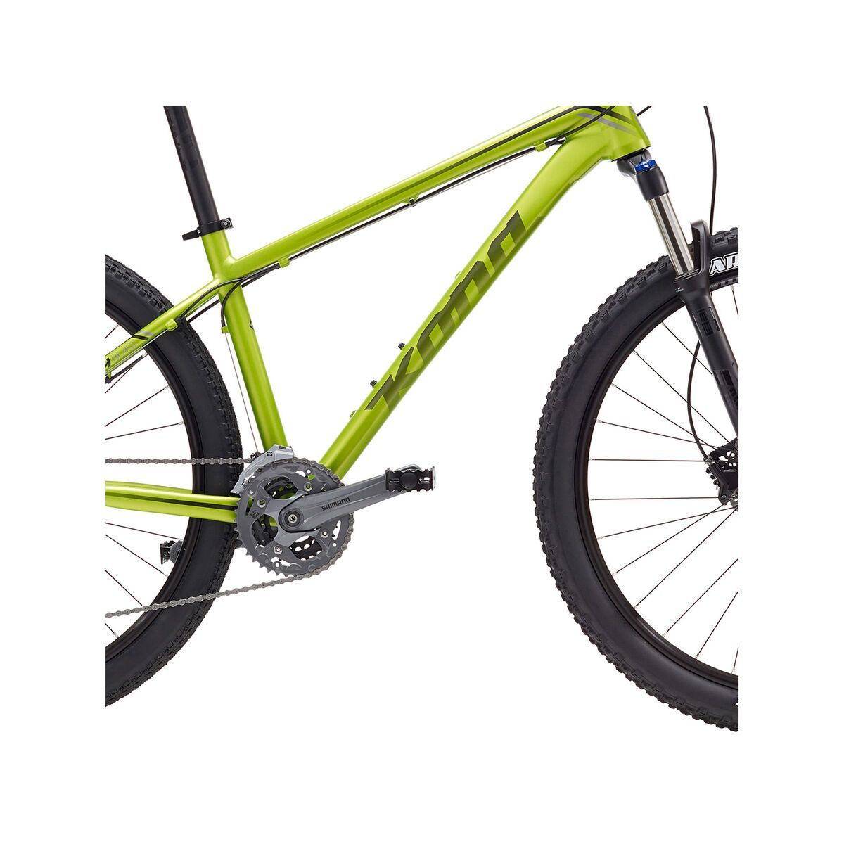 Kona Blast, matt lime/black/silver - Bild 3