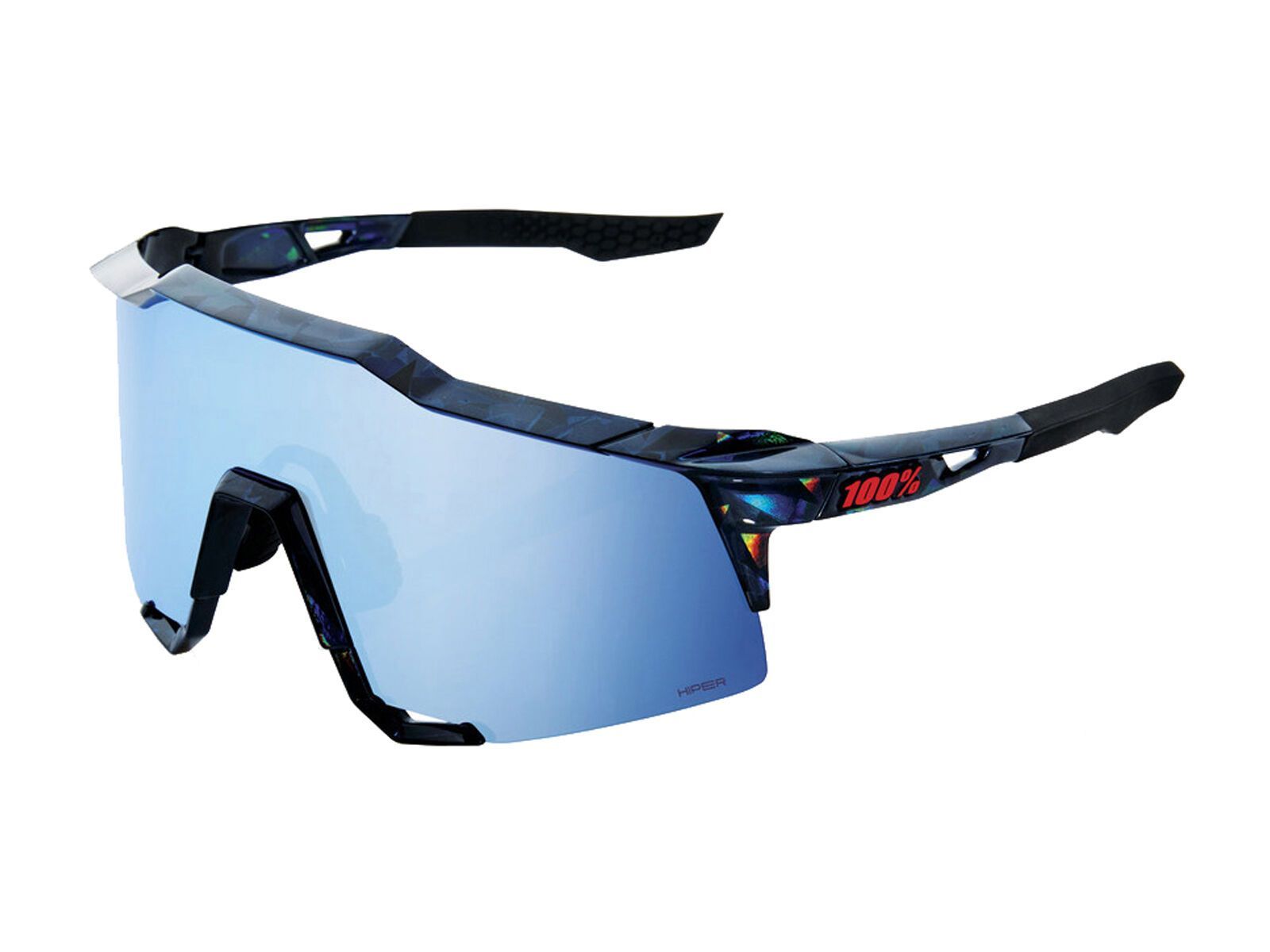 100% Speedcraft, HiPER Blue ML Mirror / black holographic - Bild 1