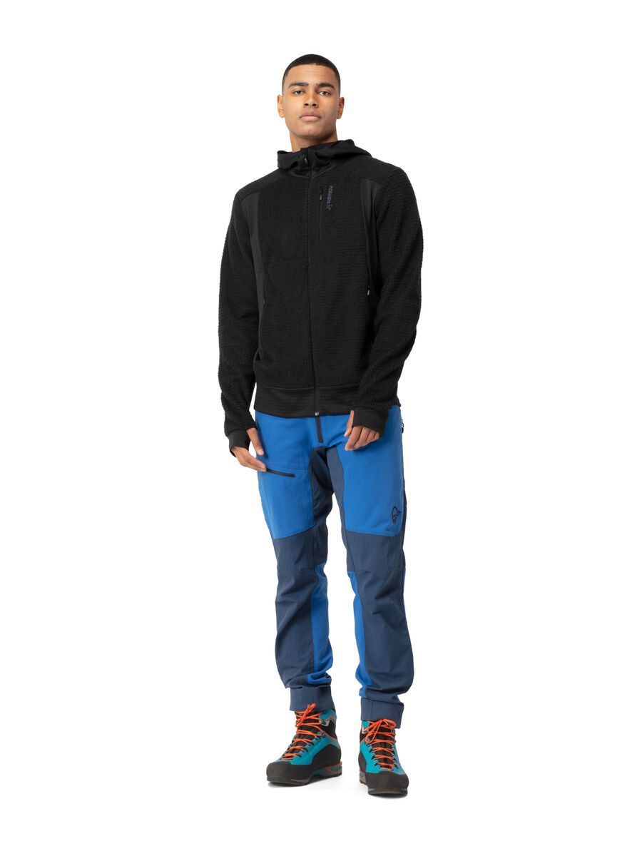 Norrona falketind Alpha120 Zip Hood M's, caviar - Bild 2