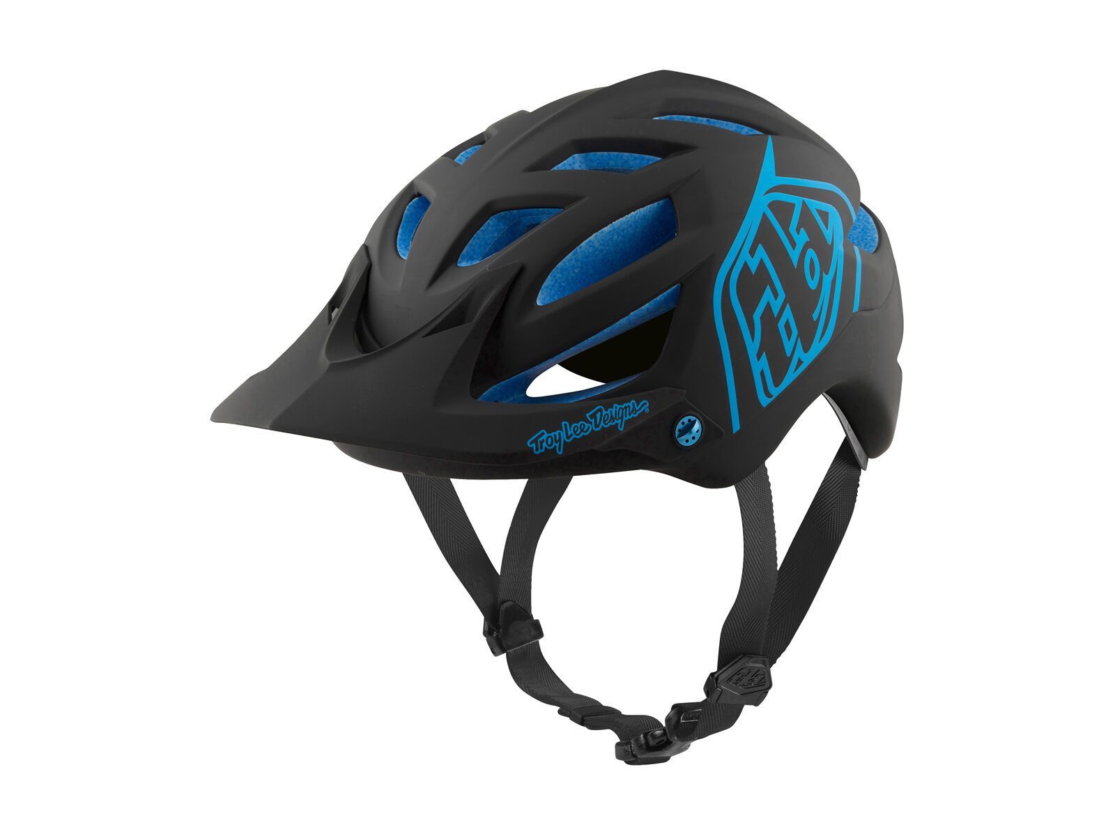 TroyLee Designs A1 Classic Helmet MIPS, black/blue - Bild 1
