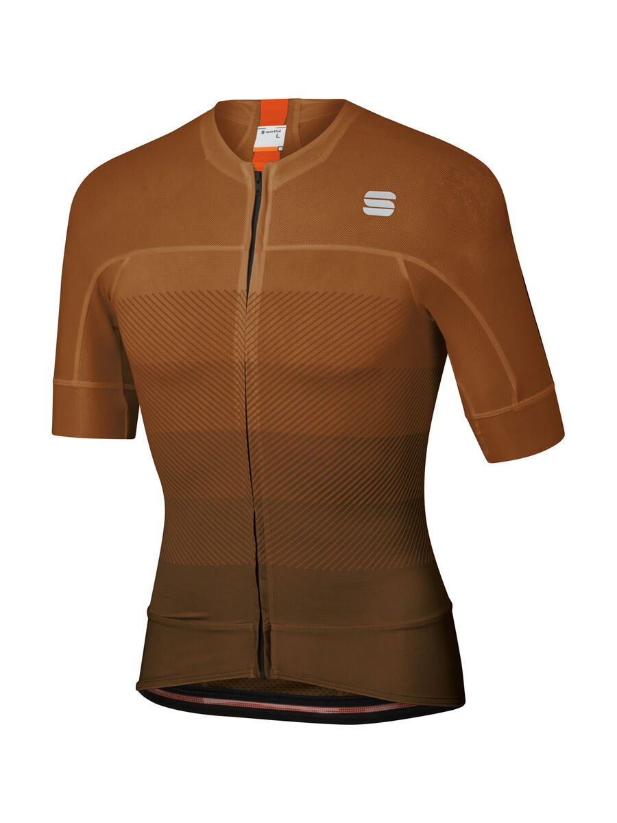 Sportful BodyFit Pro Evo Jersey, chocolate/coconut/fire red - Bild 1