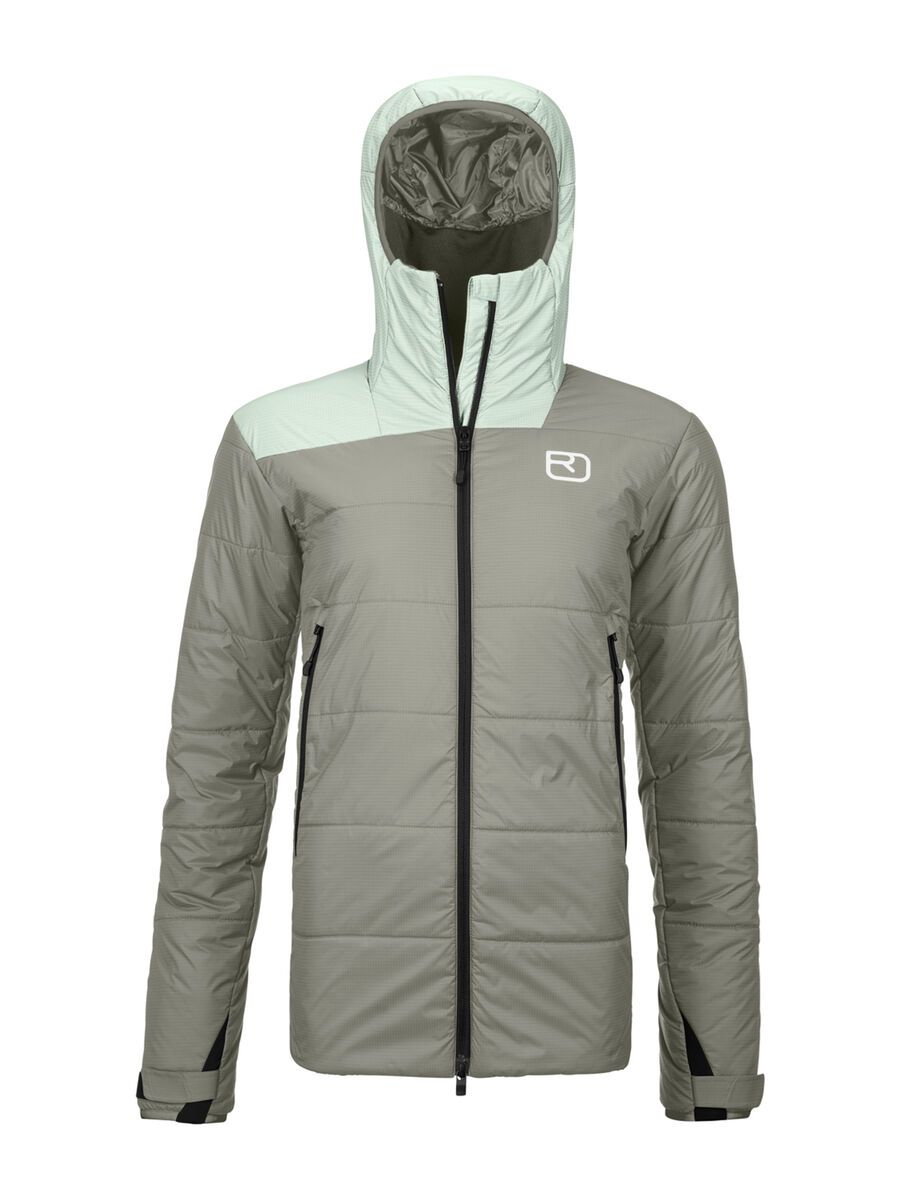 Ortovox Swisswool Zinal Jacket W, green sage - Bild 1