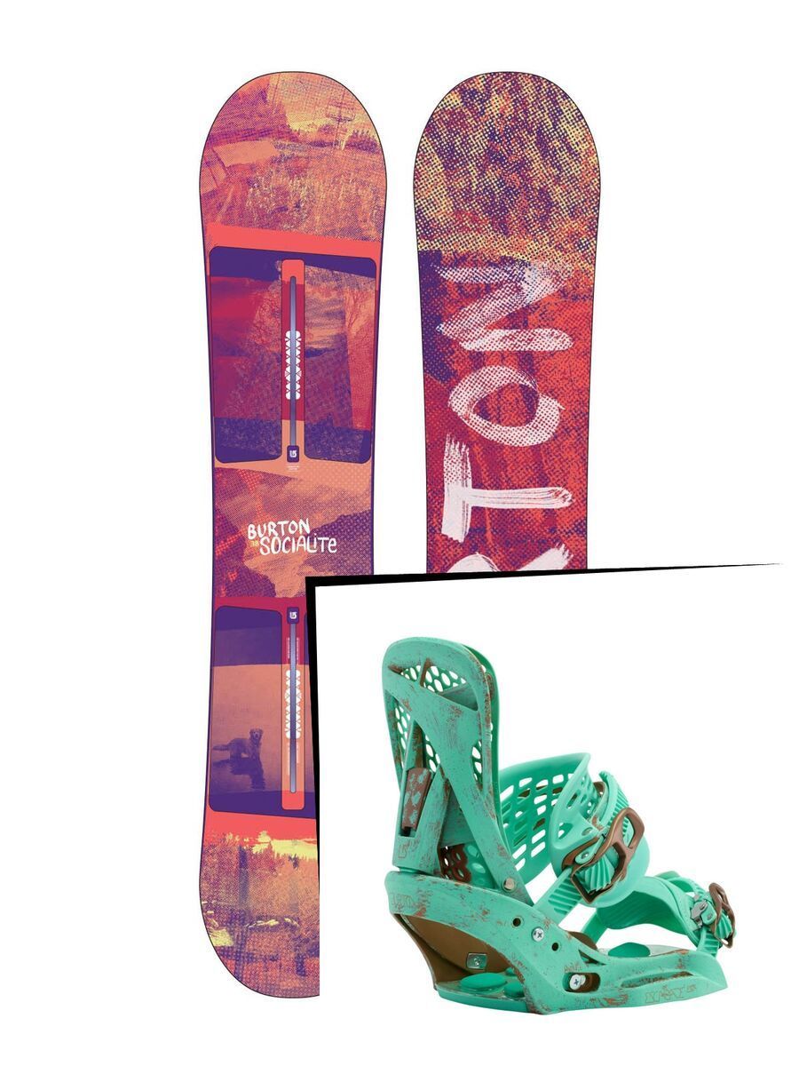 Set: Burton Socialite 2015 +  Escapade EST (1191329S) - Bild 1