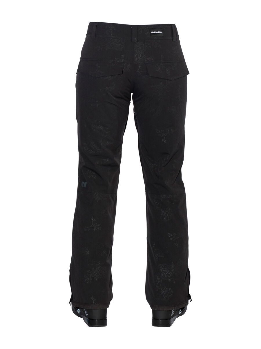 Armada Lenox Insulated Pant, black floral emboss - Bild 2