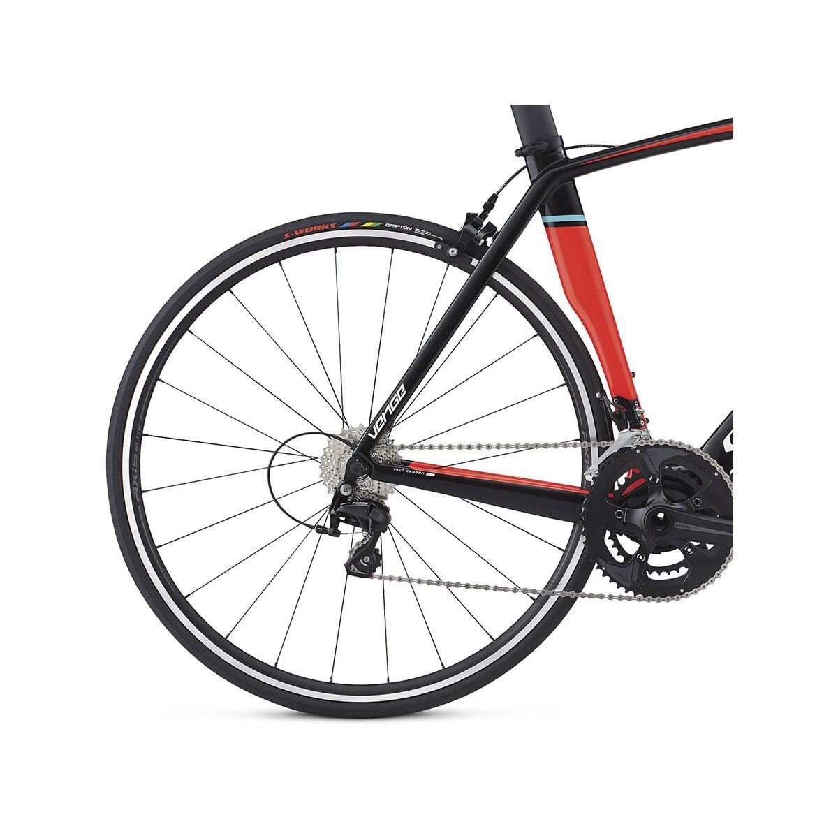 Specialized Venge Elite, gloss tarmac black/rocket red/metallic white - Bild 4