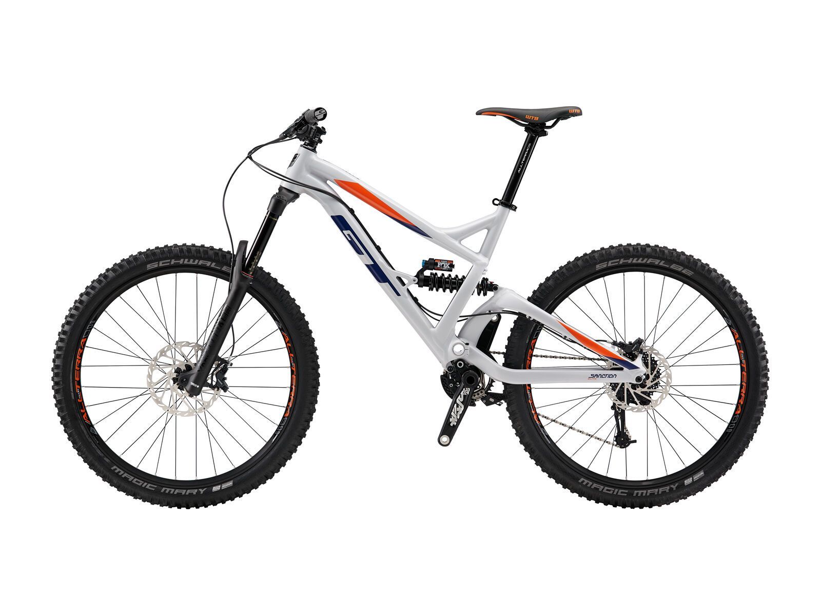 GT Sanction Elite, satin battleship grey w/ orange and ink - Bild 4