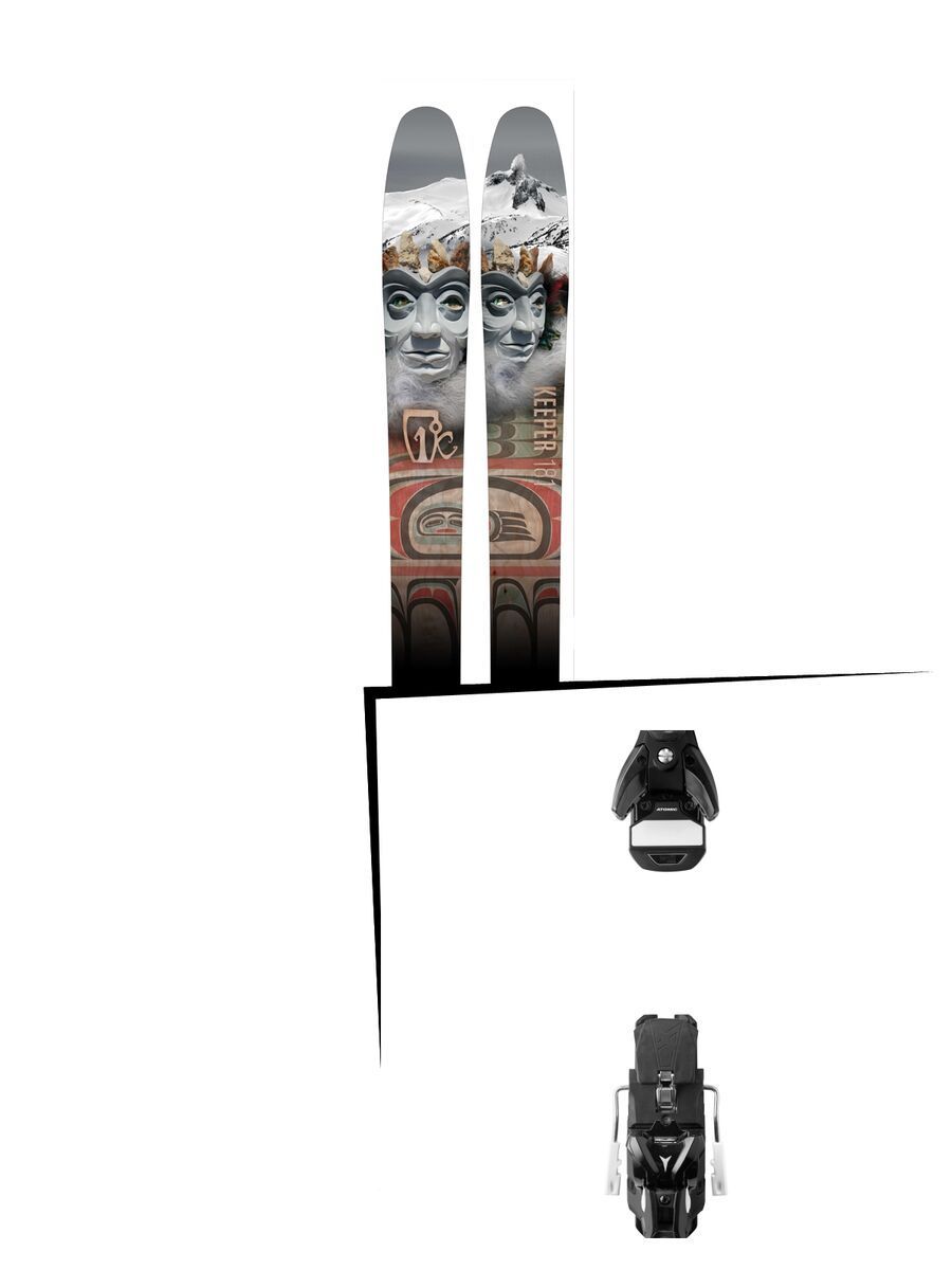 Set: Icelantic Keeper 2016 + Atomic STH 13 WTR (1681267) - Bild 1