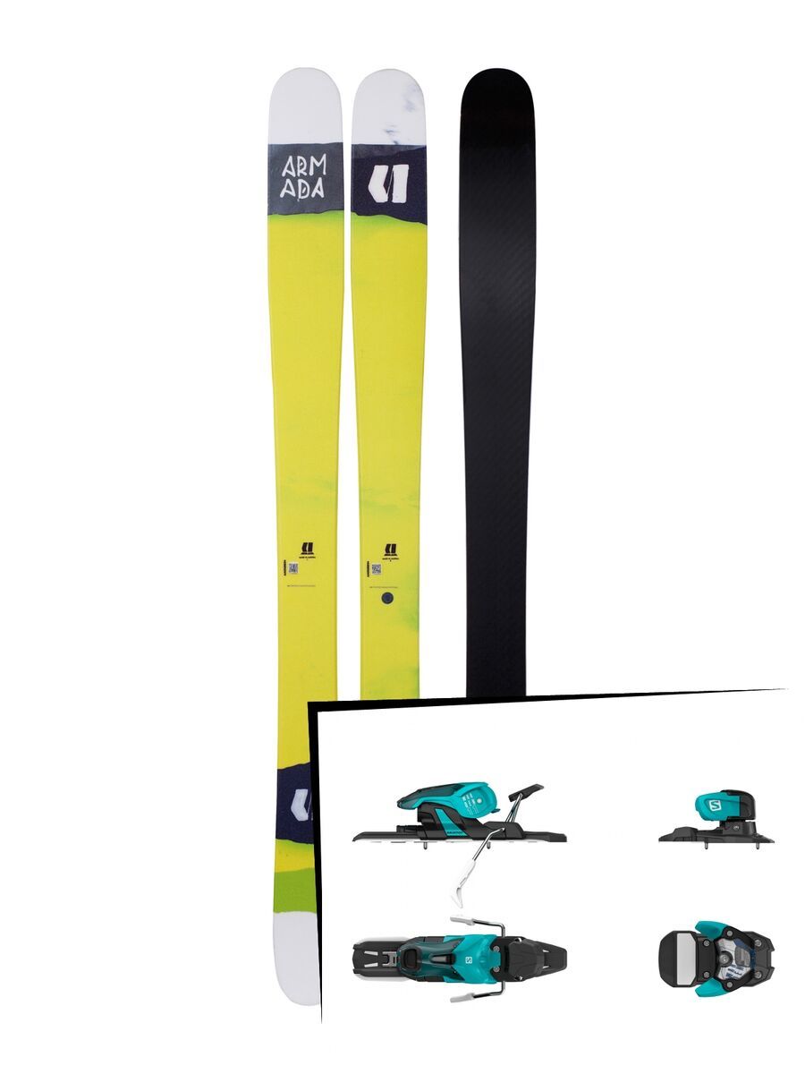 Set: Armada Tantrum 2018 + Salomon Warden 11 turquoise/black - Bild 1