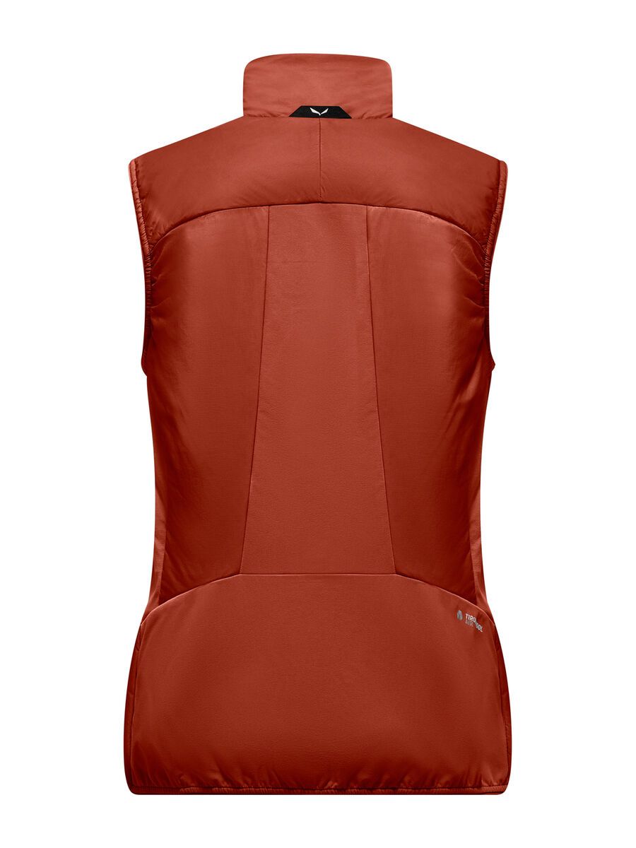 Salewa Hybrid TirolWool Air Weste Damen, etruscan red - Bild 2