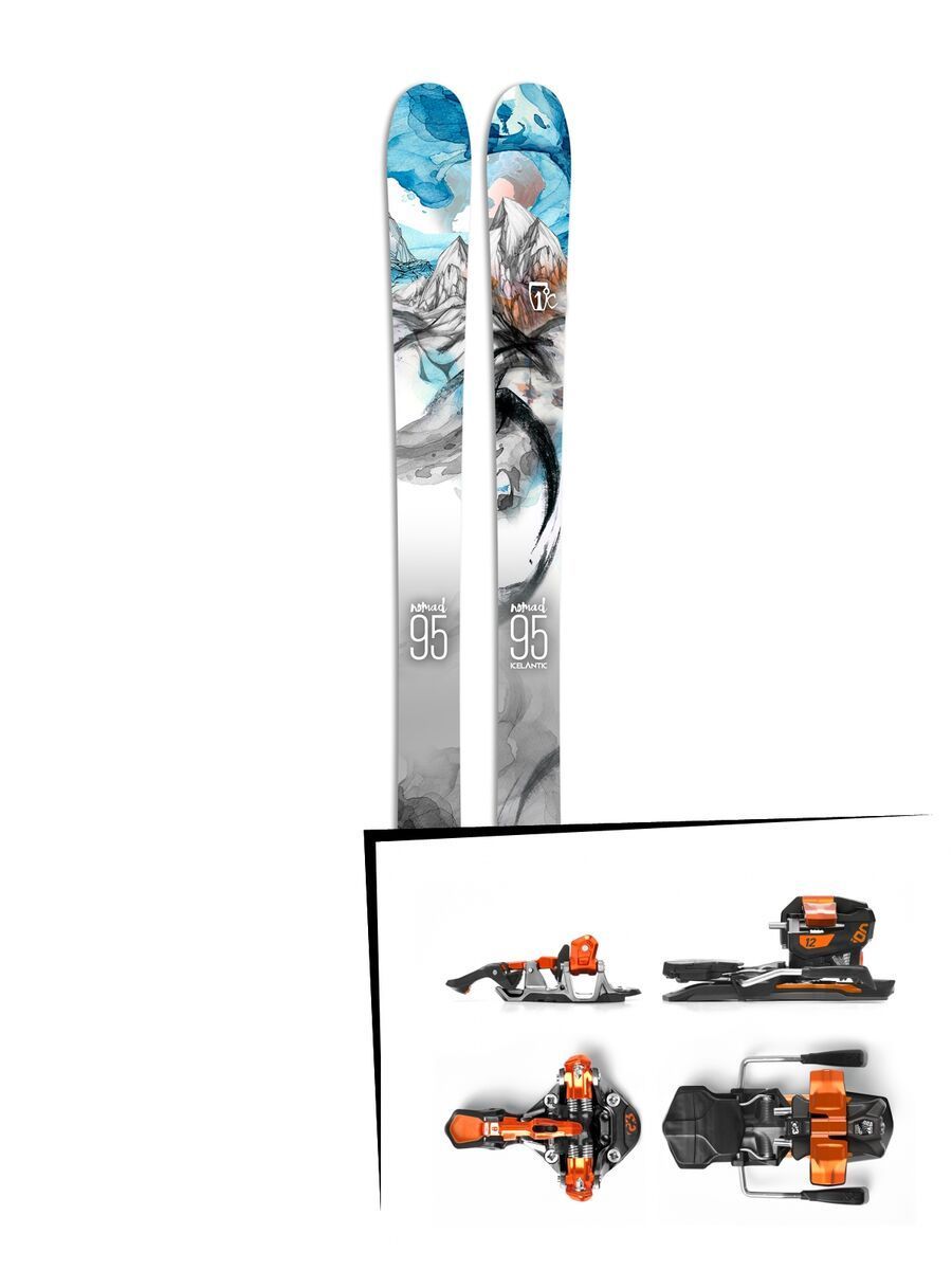 Set: Icelantic Nomad 95 2017 + G3 Ion 12 (1716204) - Bild 1