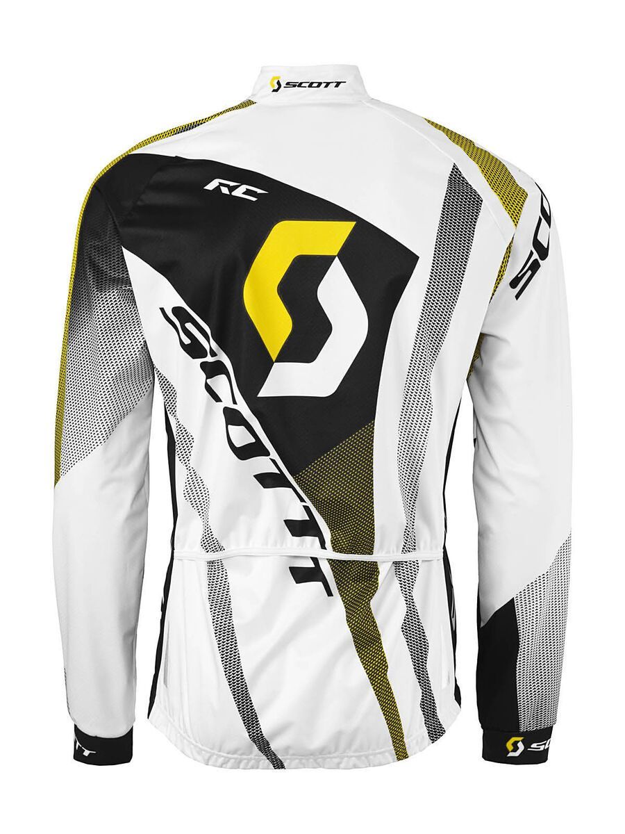 Scott Windbreaker RC Pro Jacke, white/yellow rc - Bild 2