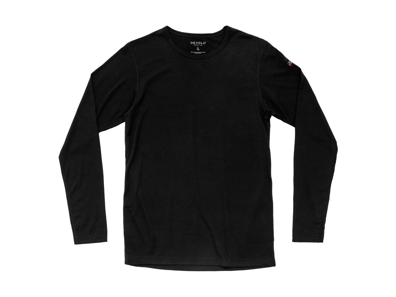 Devold Breeze Merino 150 Shirt Man, black - Bild 1