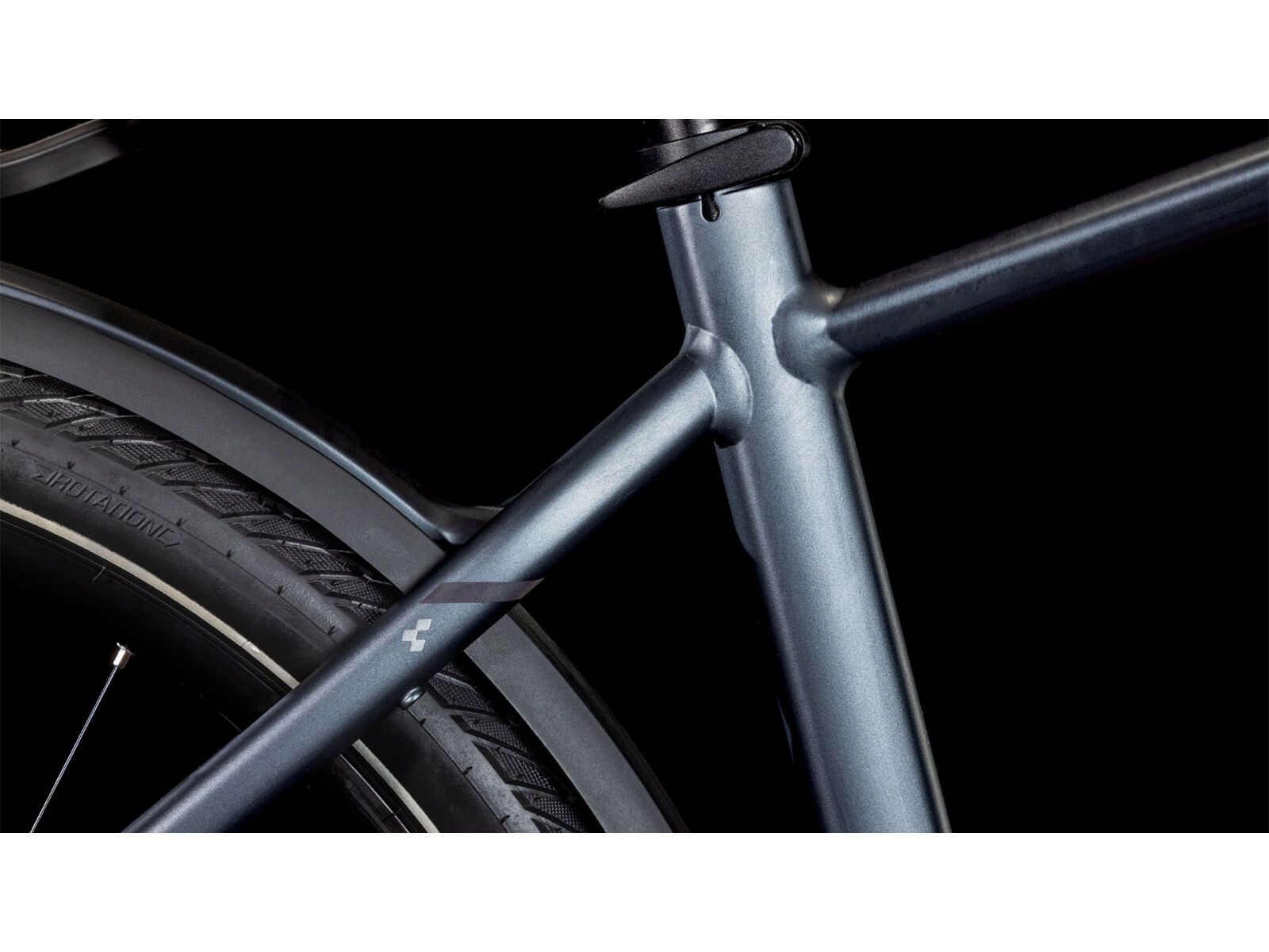 Cube Touring Hybrid Pro 625, metallicgrey´n´chrome - Bild 5