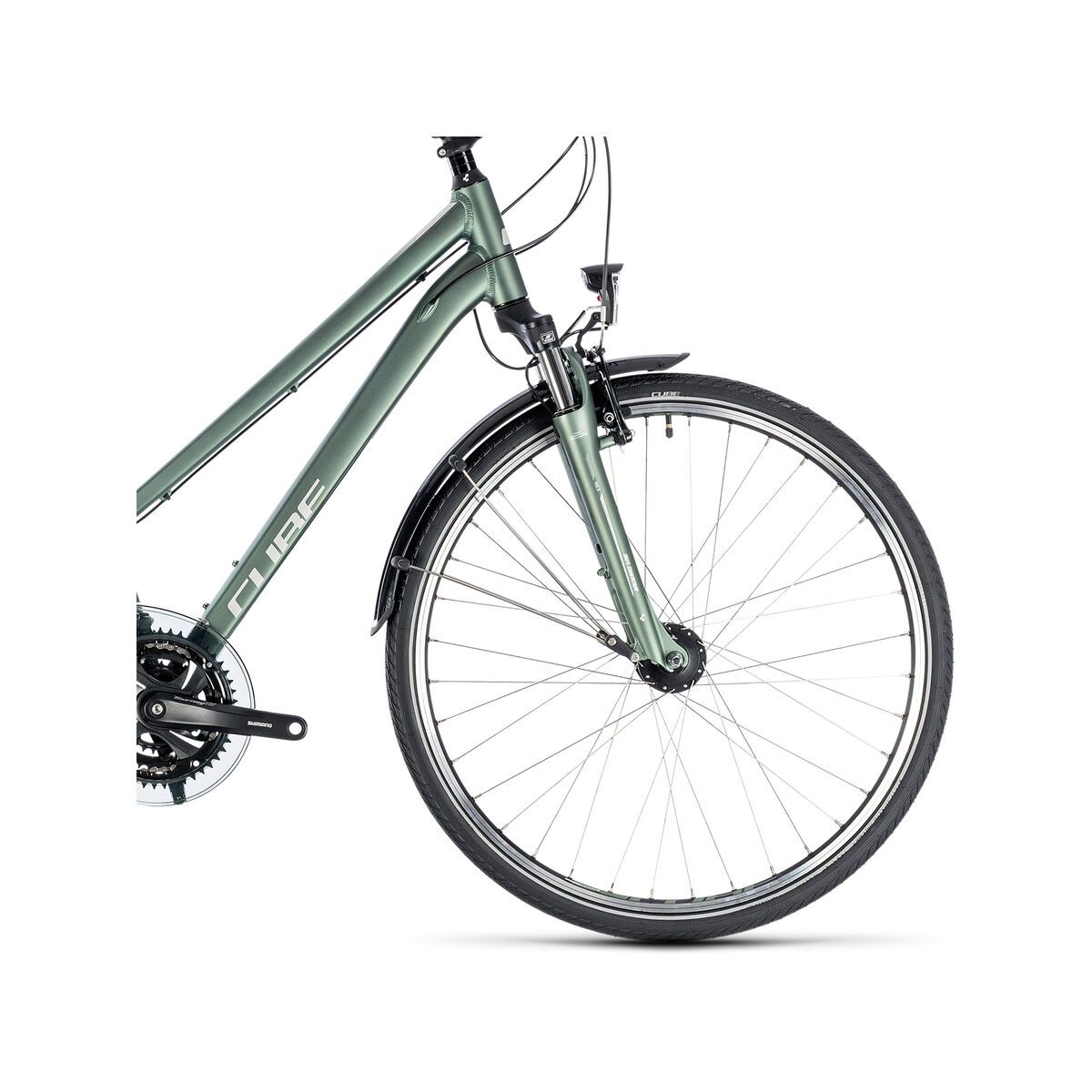 Cube Touring Trapeze, green´n´silver - Bild 3