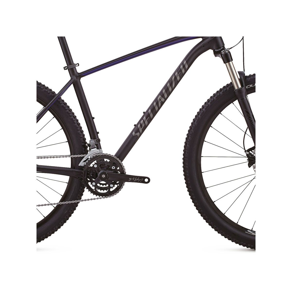 Specialized Rockhopper Expert, satin gloss tarmac black/ac blue/charcoal - Bild 5