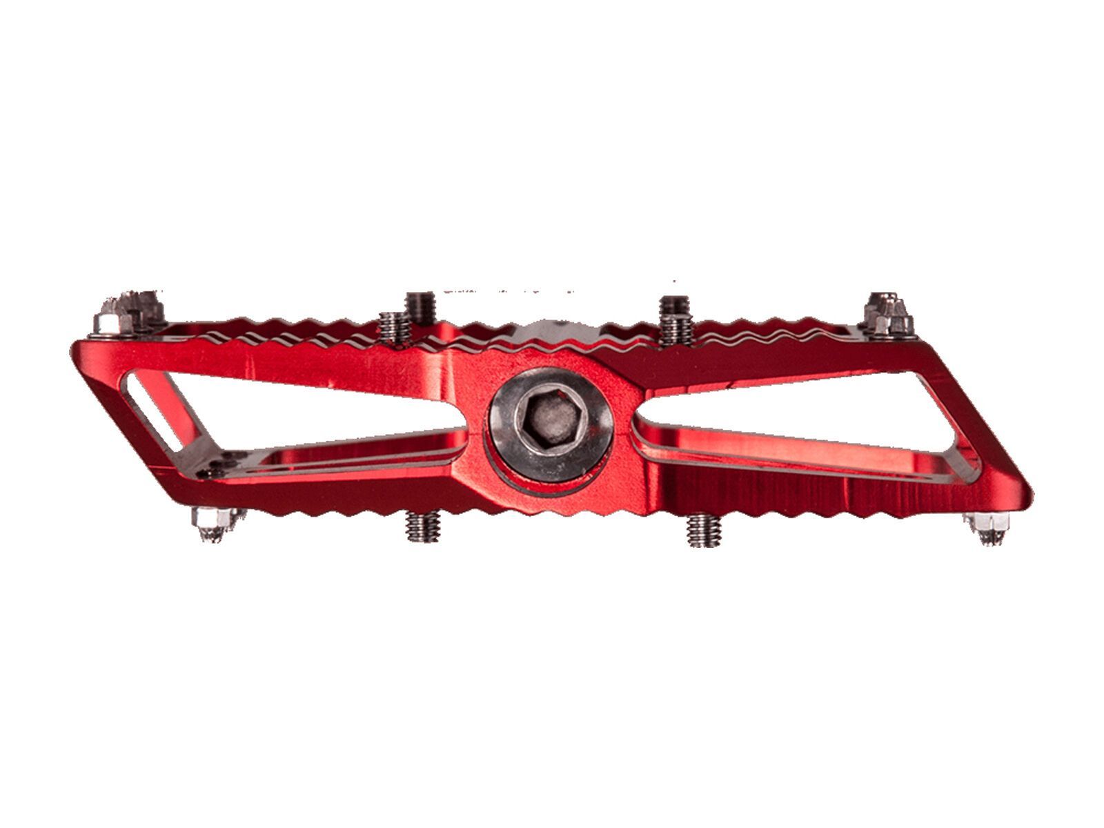 Azonic World Force Pedal Flat, red - Bild 3
