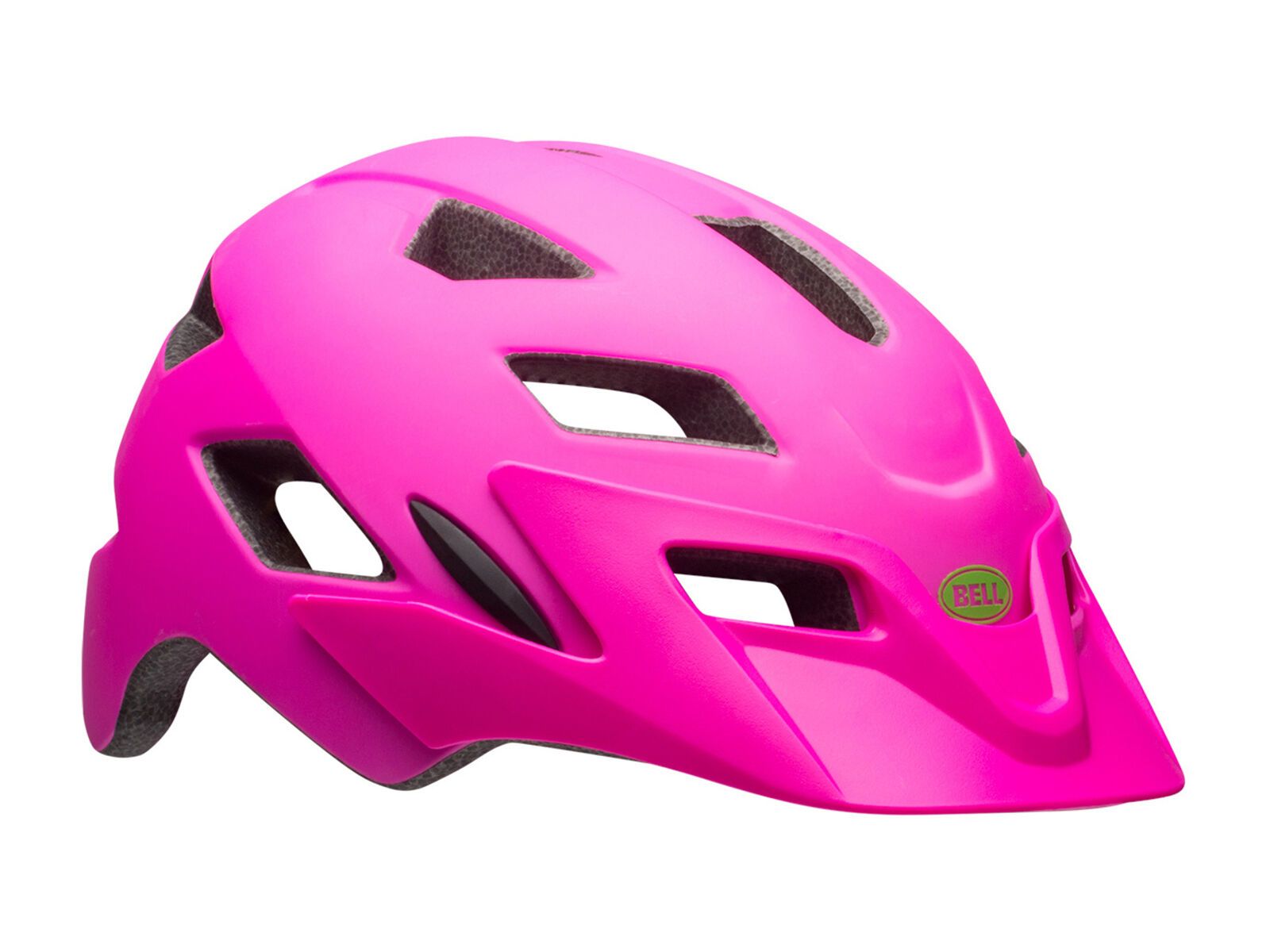 Bell Sidetrack Youth MIPS, matte pink/lime blossom - Bild 3