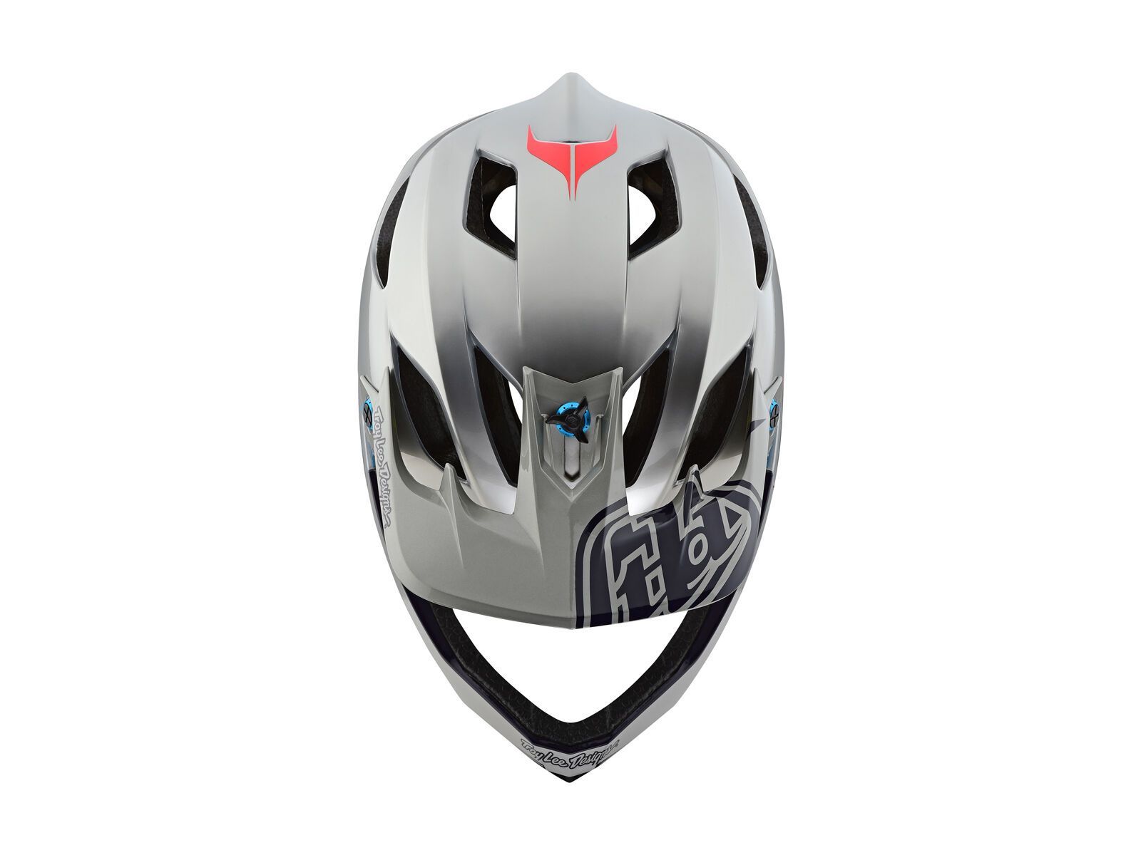 TroyLee Designs Stage Race Helmet MIPS, silver/navy - Bild 4