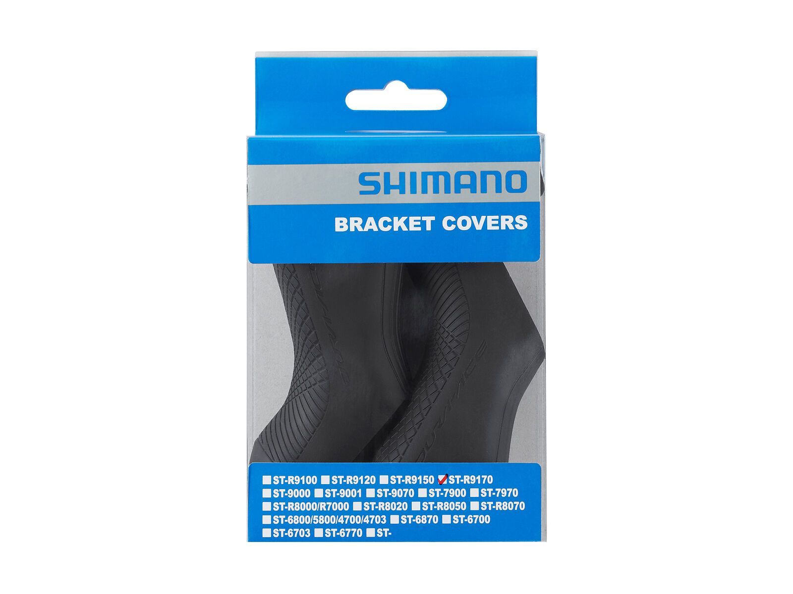 Shimano Griffgummi für Rennrad Schalt-/Bremshebel - ST-R9170 / Links/Rechts, schwarz - Bild 2
