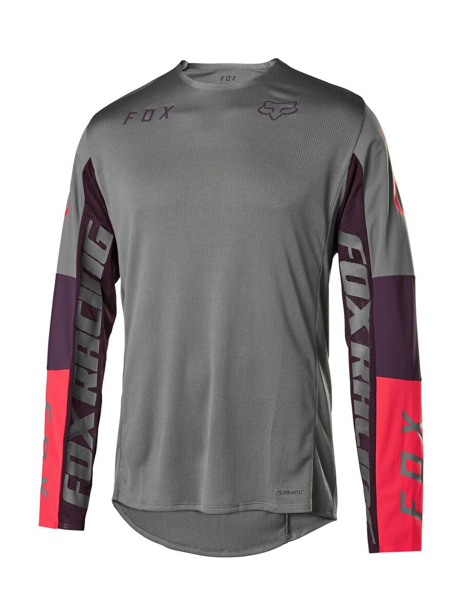 Fox Flexair Delta LS Honr Jersey, pewter - Bild 1