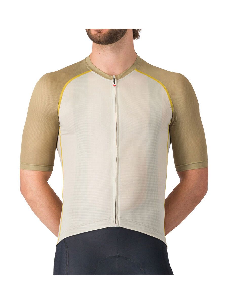 Castelli Unlimited Endurance 3 Jersey, silver moon/elmwood/mango moji - Bild 1