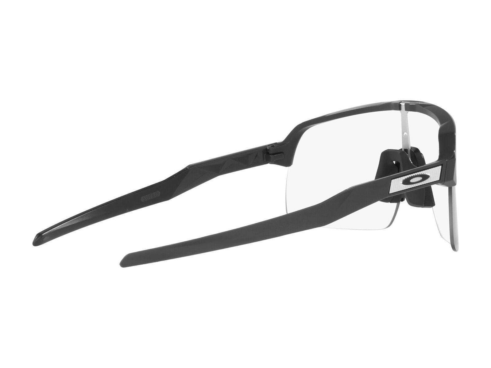 Oakley Sutro Lite, Clear To Black Iridium Photochromic / matt carbon - Bild 7