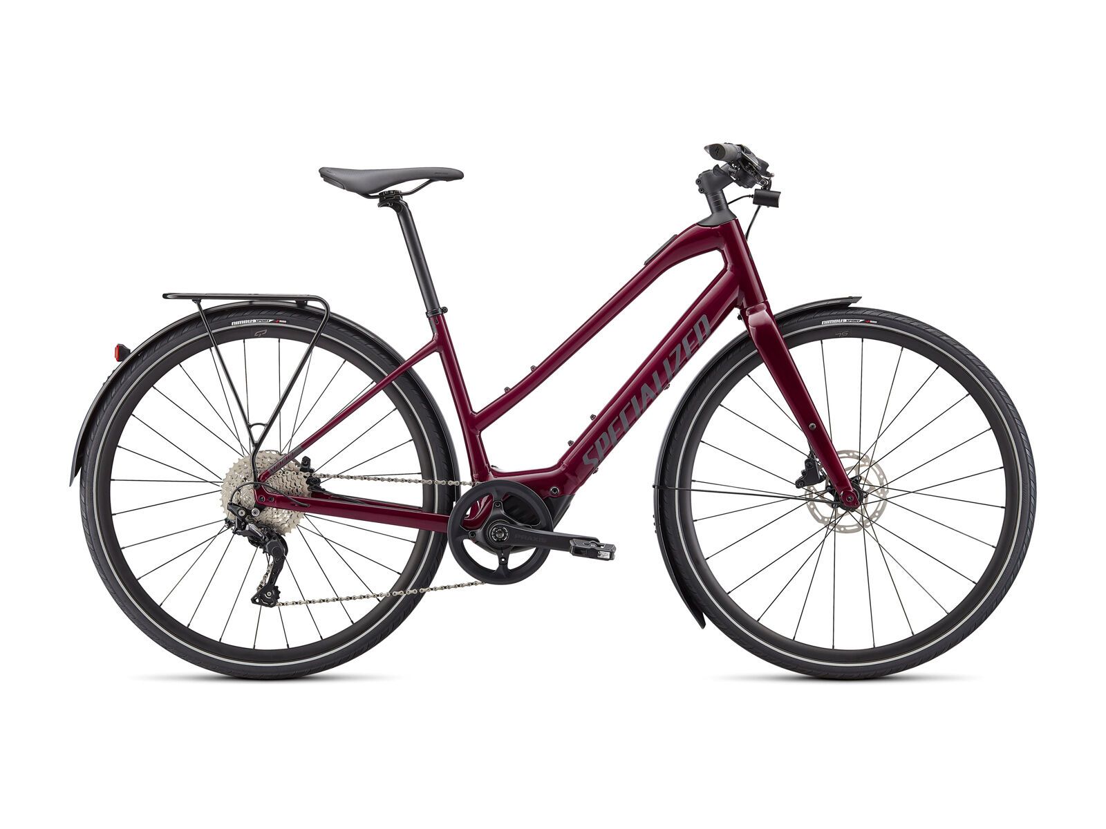 Specialized Turbo Vado SL 4.0 Step-Through EQ, raspberry/black reflective - Bild 1