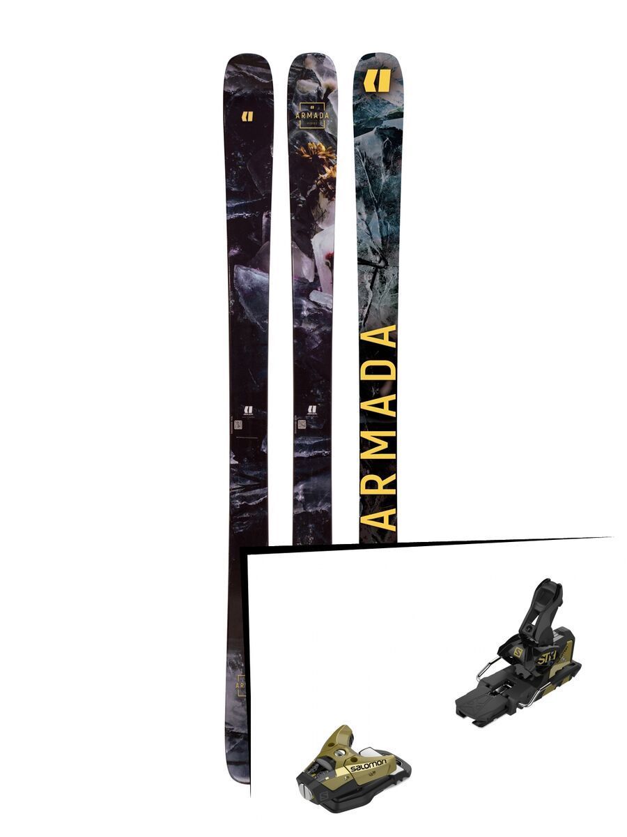 Set: Armada Arw 86 2019 + Salomon STH2 WTR 16 gold/black - Bild 1