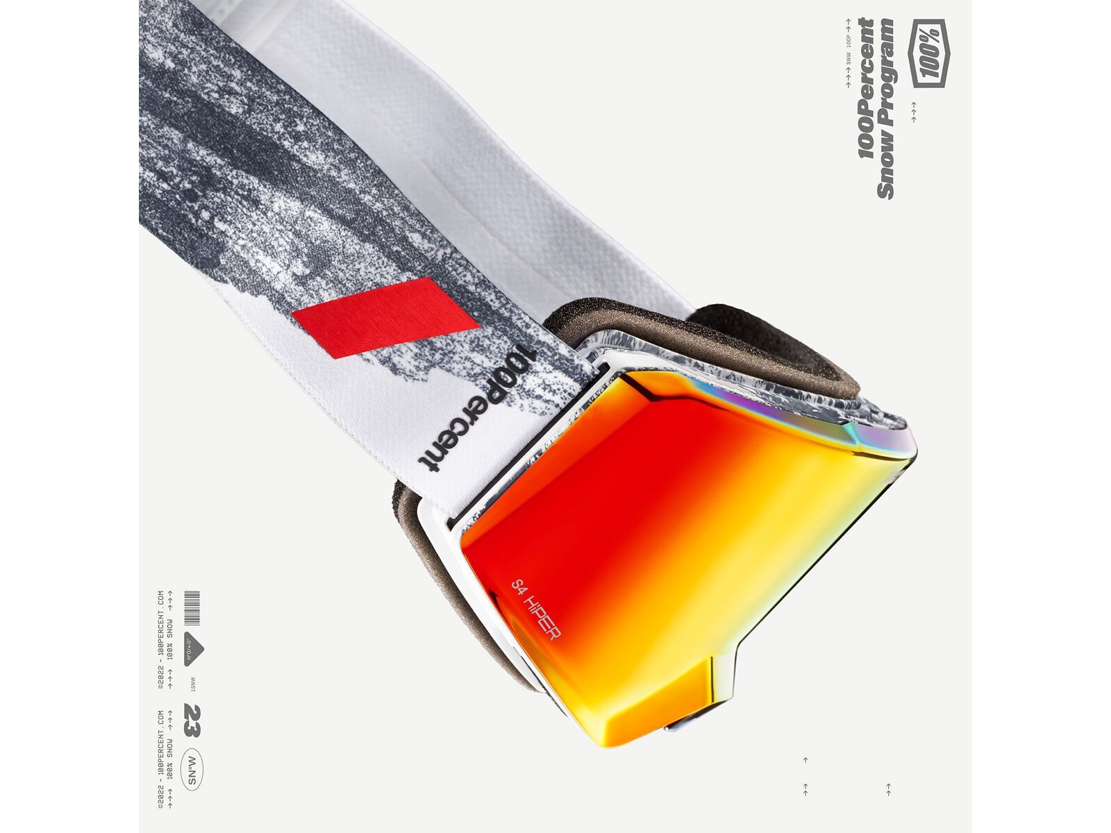 100% Norg - HiPER Vermillion w/Red ML Mi, badlands - Bild 5