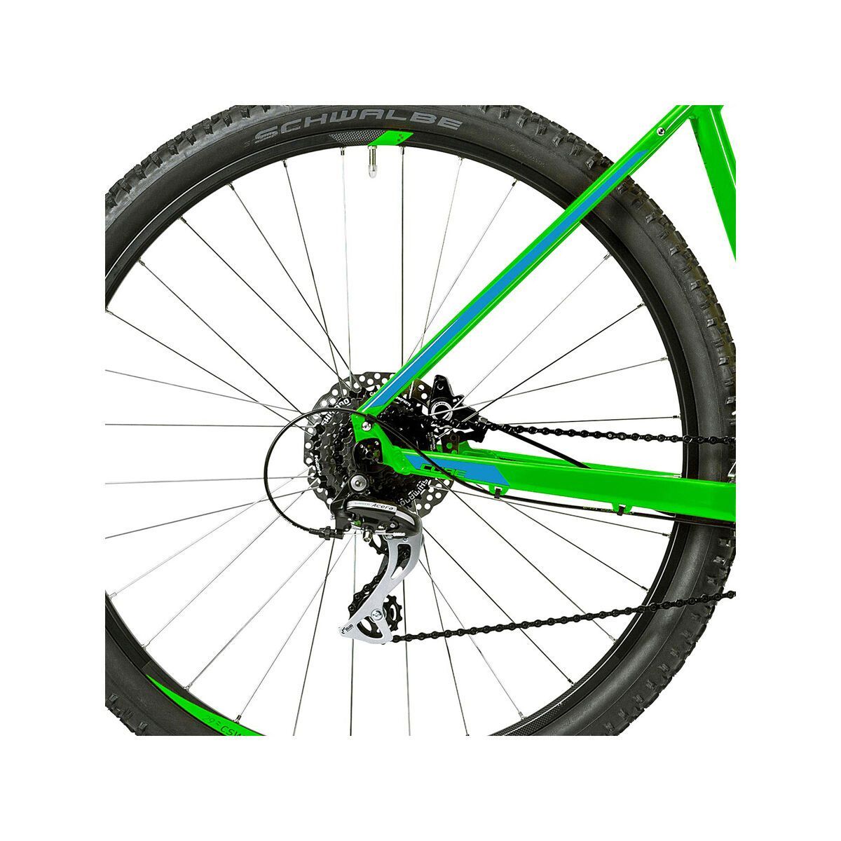 Cube Aim SL 27.5, green´n´blue - Bild 4