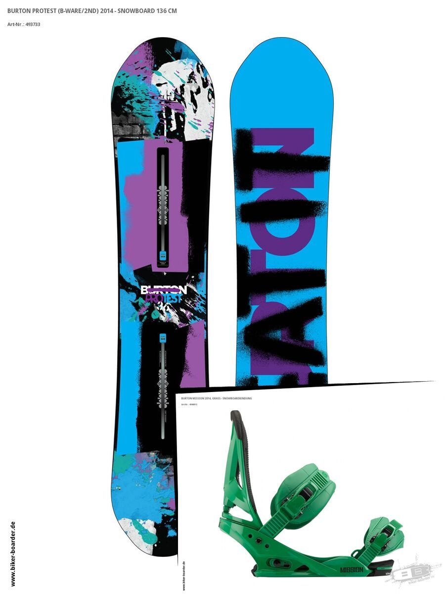Set: Burton Protest  +  Mission (494001S) - Bild 1