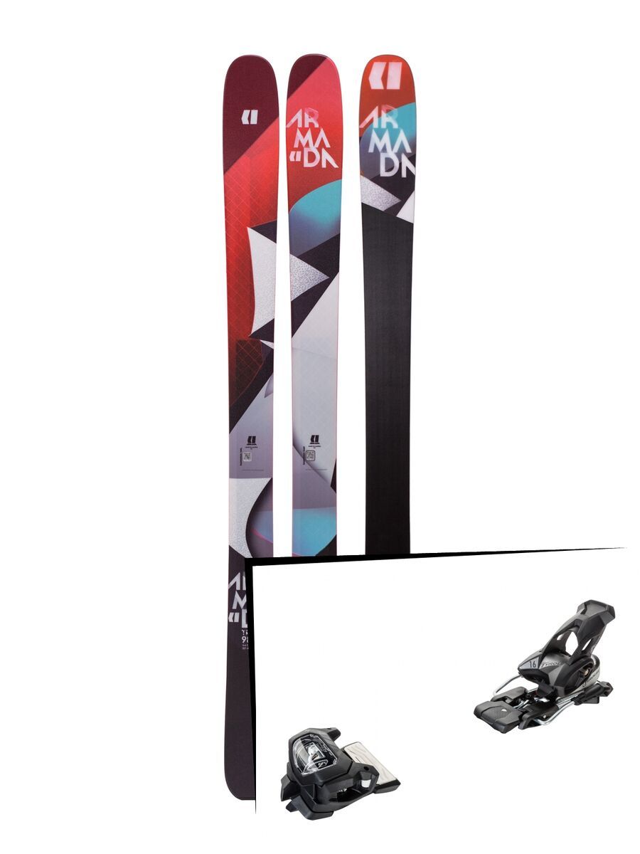 Set: Armada Trace 98 2019 + Tyrolia Attack² 16 GW solid black - Bild 1