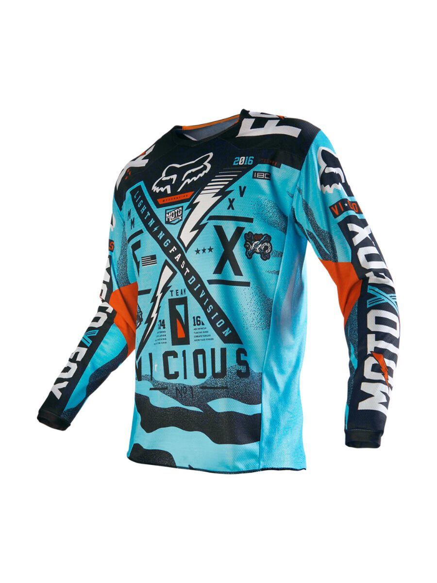 Fox 180 Youth Vicious Jersey, aqua - Bild 1